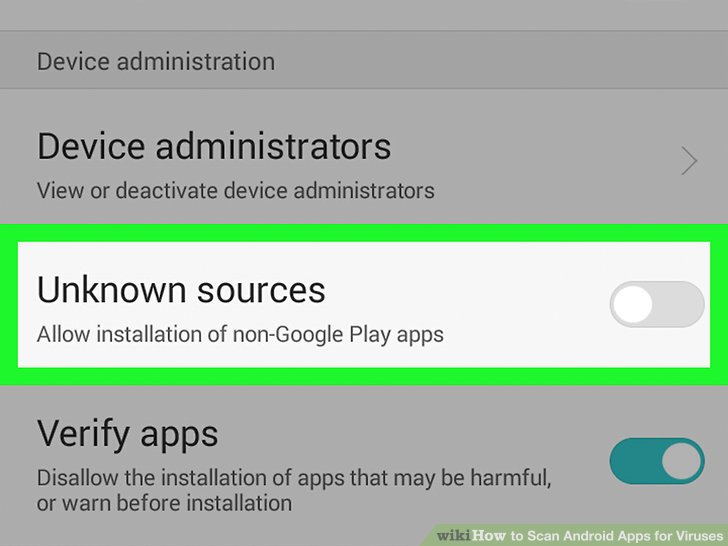 How to scan downloads in android for virus