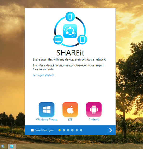 shareit android to iphone